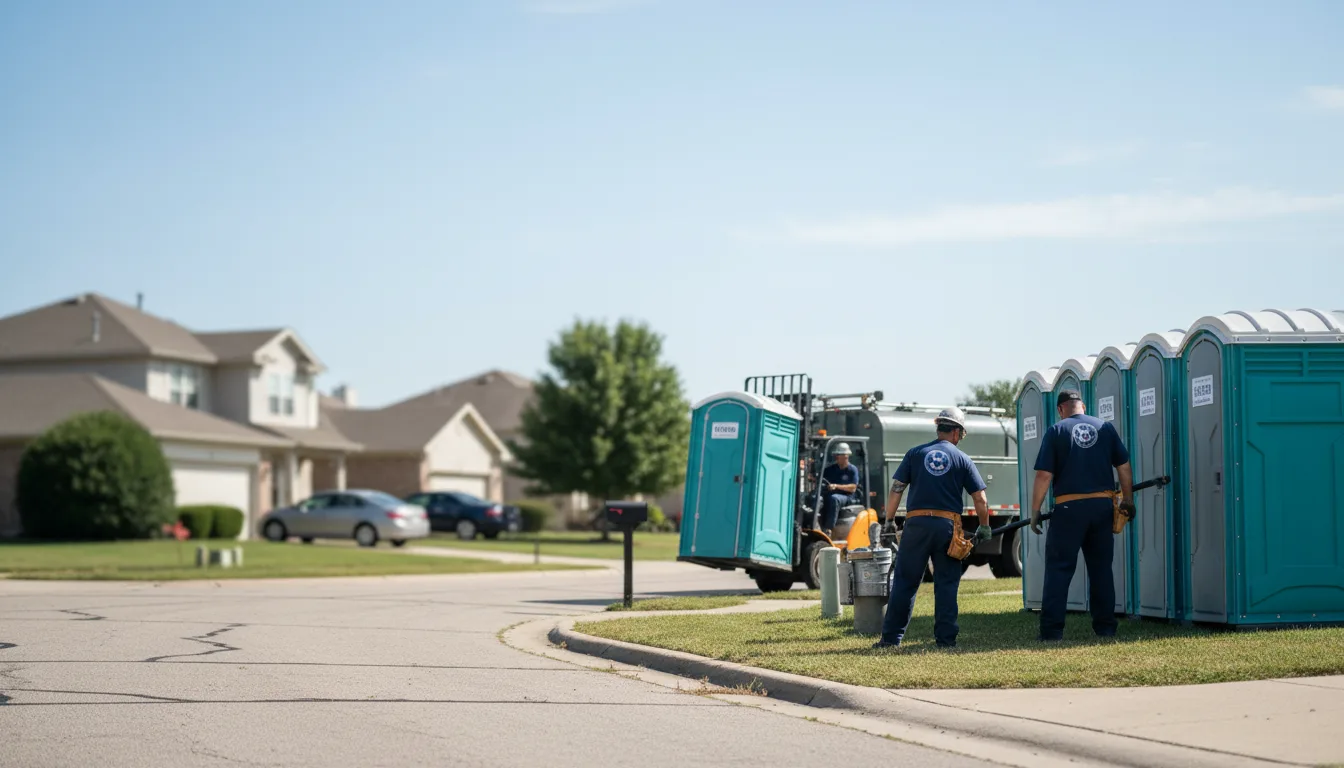 Porta Potty Rental in Seward, IL near me